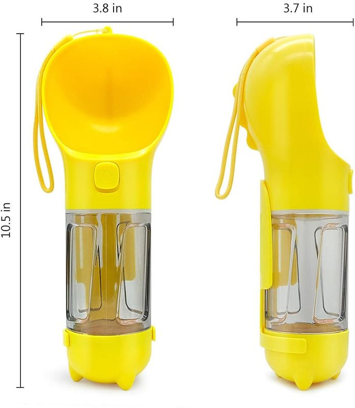 Держатель сумки отхода бутылки 300ML портативной собаки выпивая