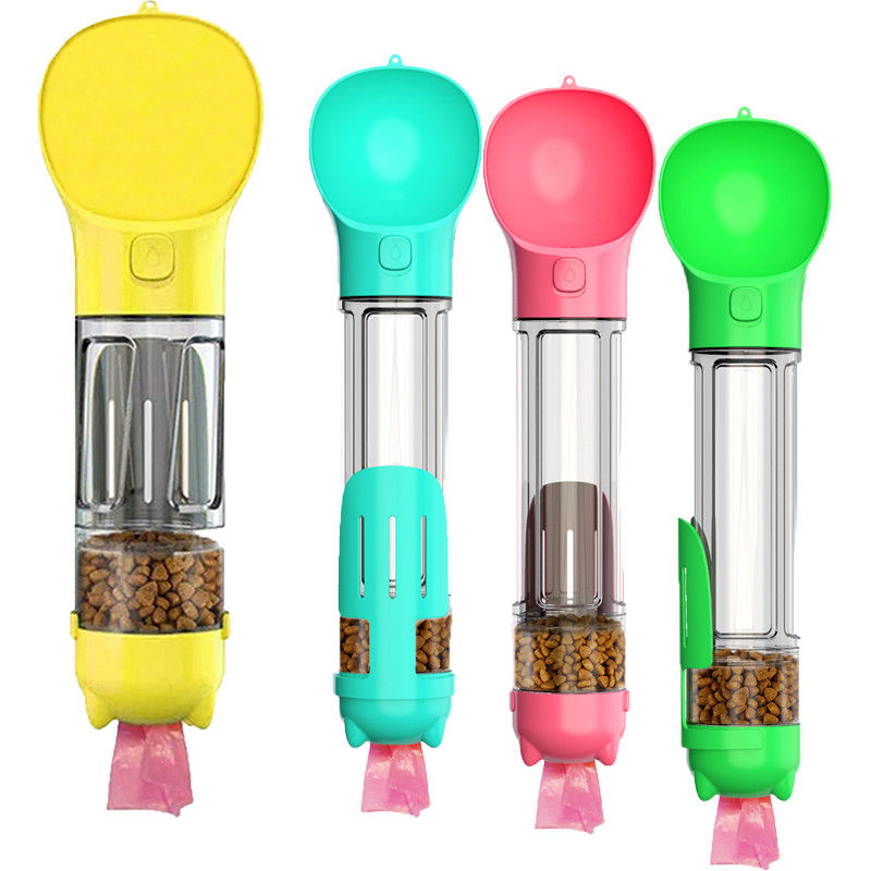 портативный шар 2 бутылки с водой любимца 500ml в 1 с сумкой и Scooper кормы коробки еды