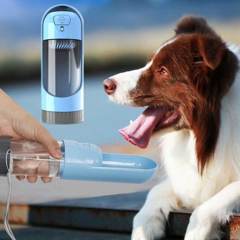 бутылка с водой собаки ABS 300ml Ourdoor складная