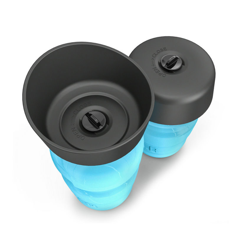 Перемещение BPA бутылки с водой собаки выжимкы любимца 18 Oz складное свободное